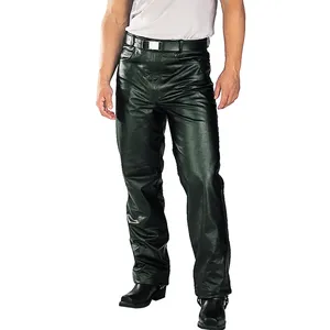 Mens Motorcycle Leather <b>Pants</b> - Product Image 1