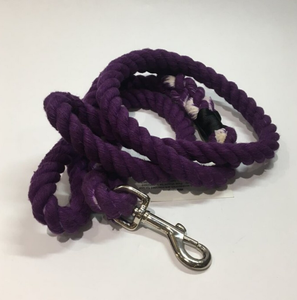 Stone Grey Organic Cotton Rope Dog <b>Leash</b> <b>Pet</b> Supplies Accessory Customized Colored Cotton Rope Handmade Dog <b>Leash</b> <b>Pet</b> <b>Leash</b> Set - Product Image 1