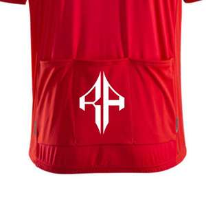 Maillots de Ciclismo Sublimados Estampados para Hombre, Media Cremallera, 100% Poliéster, Secado Rápido, Transpirable, Calidad Premium, Logotipo Personalizado - Product Image 6