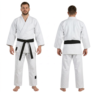 Kimono de Jiu-Jitsu Brésilien pour Hommes, 350 GSM, Coton Léger et Confortable, Uniforme d'Entraînement d'Arts Martiaux - Product Image 1