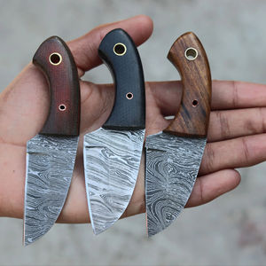 Mini cuchillos de cazador de acero de Damasco, precios de venta al por menor personalizables OEM ofrecidos - Product Image 2