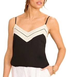 เสื้อกล้ามระบายอากาศได้ดีของผู้หญิงเสื้อกล้ามที่กำหนดสีและการออกแบบที่แตกต่างกันระบายอากาศได้ชุดลำลองออกกำลังกายและโรงยิม - Product Image 5