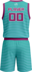 Uniforme de Baloncesto Hecho en Pakistán, Camiseta de Equipo y Pantalones Cortos de Sublimación, Uniforme de Baloncesto con Color Personalizado - Product Image 6