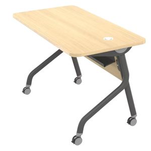 Thiết kế hiện đại chuyển đổi văn phòng bàn bền vật liệu kim loại có thể gập lại đào tạo bảng với Modular tính năng - Product Image 2