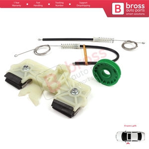 ชุดซ่อมมอเตอร์กระจกไฟฟ้า BWR5512 สำหรับประตูหน้าซ้าย รถยนต์ฟอร์ด เฟียสต้า MK5 JH JD BE256 ปี 2001-2008 แบบ 4/5 ประตู รุ่น 2S61A23201 - Product Image 4