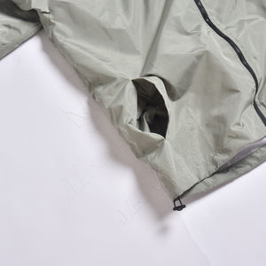 Chaqueta Softshell de talla grande para hombre, informal, a prueba de viento, transpirable, con forro polar, cremallera personalizada, impermeable, para exteriores, con cuello levantado - Product Image 6