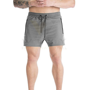 Shorts de sport respirants pour hommes, fabriqués sur mesure, service OEM, shorts décontractés pour la salle de sport et le fitness - Product Image 3