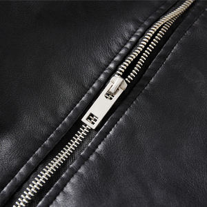 Chaquetas de Cuero Formales de Invierno para Hombre, de Piel de Oveja, Mangas Largas, Color Personalizado, Logotipo, Servicio OEM de Alta Calidad, No Tejidas, Gruesas y Transpirables - Product Image 6