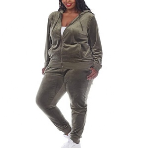 Conjunto Deportivo Unisex con Logotipo Personalizado, Sudadera con Capucha de Felpa para Entrenamiento y Fitness, Tallas Grandes, Precio Económico, Chándal para Mujer - Product Image 5