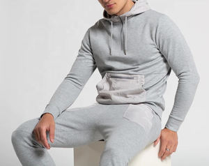 Wholesale Street Wear Men Lightweight <b>100</b>% <b>Nylon</b> Casual Solid Customizable Tracksuits Custom Hoodie Jogger - Product Image 6