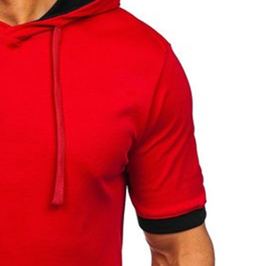 Camisetas lavadas en blanco con diseño de logotipo personalizado para hombre, camisetas de hombro caído de gran tamaño de alta calidad, sudaderas con capucha para hombre, algodón 100% - Product Image 6