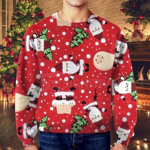 OEM conception personnalisée hommes 100% coton pull-over sweatshirt meilleure vente mode hiver été vêtements derniers sweats à capuche de Noël - Product Image 3