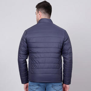 Nardon Apparel Chaqueta acolchada de algodón con capucha cálida de invierno para hombre con cuello levantado largo personalizado con cierre de cremallera - Product Image 2