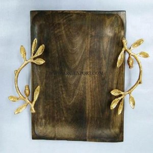 Bandejas para servir comida y aperitivos de lujo de la mejor calidad Diseño atractivo 3 Fechas de postre de partición y bandeja de artículos para servidor de alimentos - Product Image 6