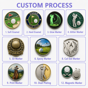 Marcador de Pelota de Golf Magnético de Lujo con Diseño de Elefante, Personalizado, para Alineación, Tipo Moneda - Product Image 4