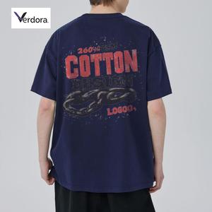 Camisetas de Jersey Premium de Algodón 100% de 260 GSM, Impresión Digital Personalizada, Ajuste Holgado, Largas, Transpirables y Ecológicas - Product Image 4