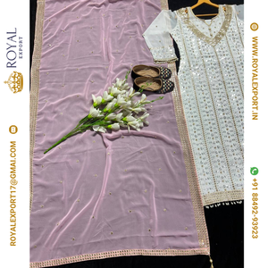 Summer Special Presenting New Designer Party Wear <b>Long</b> Pakistani Suit in Fancy Style - Product Image 5