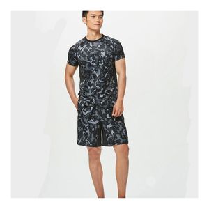Usine pakistanaise de vente en gros de shorts de sport solides pour hommes taille haute avec cordon de serrage poche en maille respirante vêtements de rue respectueux de l'environnement - Product Image 3
