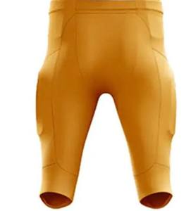 Uniforme de Fútbol Personalizado de Poliéster Resistente, Color Amarillo y Blanco, Pantalones Acolchados, Camiseta de Manga Corta, Estilo Transpirable - Product Image 6