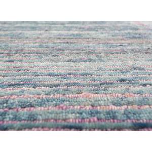 Tapis en laine noué à la main rose et violet Blythe, motif abstrait, pour salon, couloir et puzzle rectangulaire Aiwl-1033 - Product Image 3