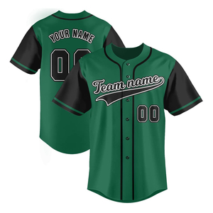 Precio al por mayor, nuevo diseño, secado rápido, transpirable, impreso, logotipo personalizado, camiseta de béisbol de alta calidad para hombres adultos - Product Image 1