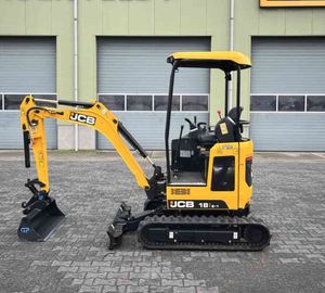 Mini-excavatrice sur chenilles JCB 18Z-1 de haute qualité avec moteur Kohler, vente directe d'usine, prix compétitif, pour travaux de terrassement, aménagement paysager et construction - Product Image 3