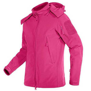 Chaqueta Softshell Impermeable para Mujer al por Mayor, Cortavientos Táctica con Bolsillos con Cremallera, Diseño Ligero y Transpirable - Product Image 1