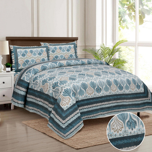 <b>Hot</b> Sale Home Textile Personalized Printed 100% Organic Cotton GOTS Certificate Duvet Cover and Pillow Cover King Size Wholesale - Product Image 1