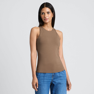 Tendance Femmes Débardeur Haute Qualité Bangladesh OEM Personnalisable Fit Casual Wear Élégant Respirant Coton Conception - Product Image 4