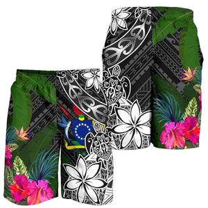 Pantalones cortos informales de 100% algodón con logotipo personalizado al por mayor, pantalones cortos deportivos para entrenamiento en pista en blanco gris claro de verano para hombre - Product Image 1