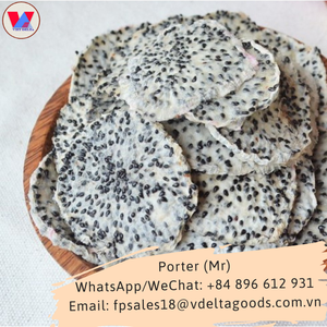 Frutas de dragón en rodajas de carne blanca seca, frutas de dragón en rodajas, envío de vacaciones, estándar de exportación, 100% puro - Product Image 6