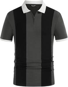 Camiseta Polo de golf de 220 GM Lisa para hombre promocional de algodón con estampado sublimado personalizado de poliéster deportivo corto de ajuste seco de alta calidad - Product Image 5