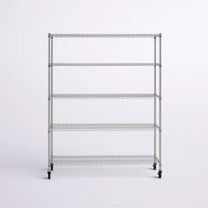 Modern steel storage shelving <b>rack</b> for home hotels and restaurant <b>kitchen</b> living room made in india hot selling 2023 wholesale - Product Image 5