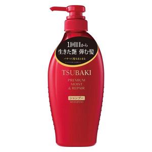 TSUBAKI Premium Amino Acid Moist & Repair Japanese <b>Shampoo</b> 450ml Liquid Floral Camellia Hair Care for Dry Frizzy Damaged Hair - Product Image 1