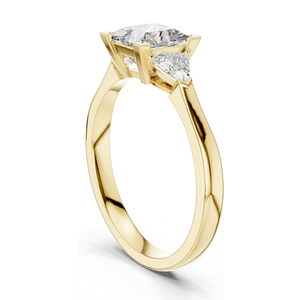 Anillo de Diamante de Laboratorio de 1.3 CT para Mujer, Claridad VVS-VS EF, Corte CVD, Oro de 18KT, 14KT, 10KT y Plata 925, Oro Rosa, Amarillo y Blanco - Product Image 6