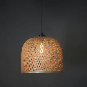 Lámpara de Ratán Tejida a Mano Natural de Alta Calidad para Decoración de Habitaciones, Lámpara Colgante de Bambú para Salas de Estar - Product Image 6