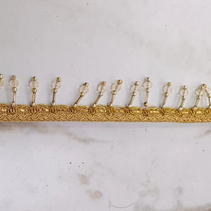 Elegante tela de encaje bordado para decoración de prendas de vestir vestidos de novia artesanía mayorista exportador disponible en oferta a granel - Product Image 1