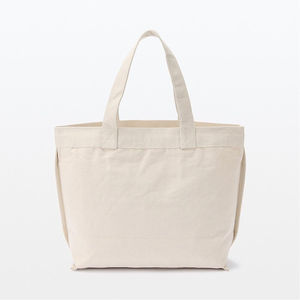 Grand sac fourre-tout, petit sac fourre-tout en toile, sac en toile de coton personnalisé pour femmes avec logo imprimé personnalisé - Product Image 2