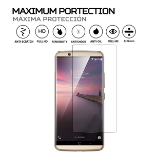 ANTISHOCK สำหรับ ZTE Axon 7s ฟิล์มกันรอยหน้าจอ อุปกรณ์เสริมมือถือที่ทนทานและดูดซับแรงกระแทก - Product Image 1