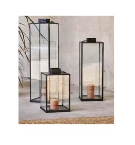 Nueva linterna de metal cuadrada ecológica para la decoración del hogar de la boda hecha a mano con color personalizado - Product Image 5