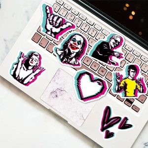 100 Pezzi Adesivi Impermeabili in PVC Colorati Casuali <span class=keywords><strong>per</strong></span> Graffiti su Laptop, Valigie, Frigoriferi, <span class=keywords><strong>Armadi</strong></span> - Product Image 3