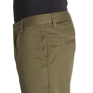 กางเกงขาสั้นผ้าชิโนสำหรับผู้ชายกางเกงขาสั้นผ้าชิโนลำลองสีพื้นโลโก้ตามสั่งผลิตตามสั่ง - Product Image 6