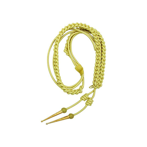 Aguilletes Uniformes Fourragere Belgas al por Mayor para Venta en Línea, Aguillete Dorado de Fábrica, Accesorios Personalizados - Product Image 2