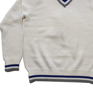 Sudadera unisex azul blanco bordado elegante letra griega con capucha para hombres mujeres Casual invierno impreso logotipo frontal - Product Image 4