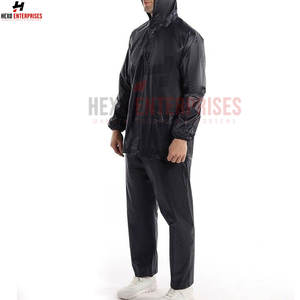 Best Selling Lightweight High Quality <b>Silk</b> Rain Jacket Windproof Waterproof Outdoor Windbreaker With Hooded Collar for Hiking - Product Image 3