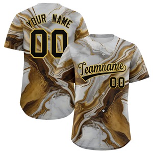 Malla de alta calidad Hip Hop Ropa deportiva Jersey Personalizable Béisbol Softball Diseño Bordado Nombre del equipo Número Transpirable - Product Image 6