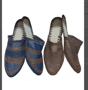 Moroccan Raphia <b>Shoes</b>, Raphia Slippers,birthday Gift, Traditional Rafia slippers - Product Image 2