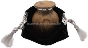 AALIYAN IMPEX-Urna de cremación funeraria de madera al por mayor, urnas grandes para cenizas humanas con personalización y bolsa de terciopelo - Product Image 2