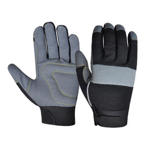 Gants de mécanicien à doigts entiers en cuir de mouton de haute qualité Couleur personnalisée Meilleur style XL Protection Matériau en cuir de peau de mouton - Product Image 2