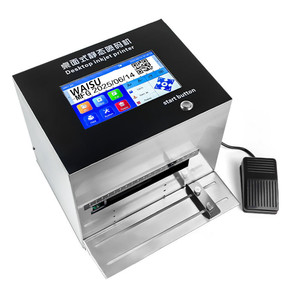 Waisu tự động Máy in phun mã hóa máy QR văn bản mã vạch máy in nhỏ nhãn ngày Nhiệt Máy in phun kinh doanh Bàn máy in - Product Image 6